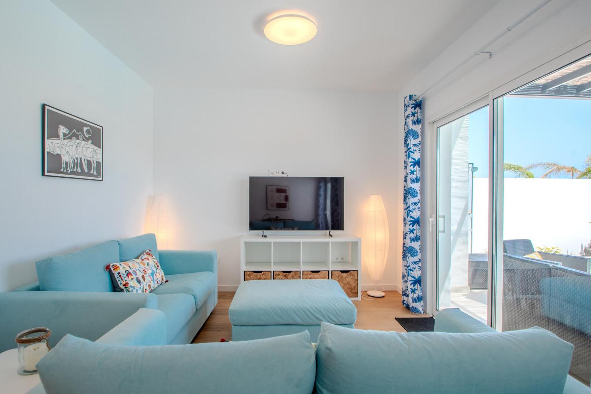 Serena Villa 38 - Heated Pool, Sea Views, Ac, High Speed Internet Playa Blanca  Extérieur photo