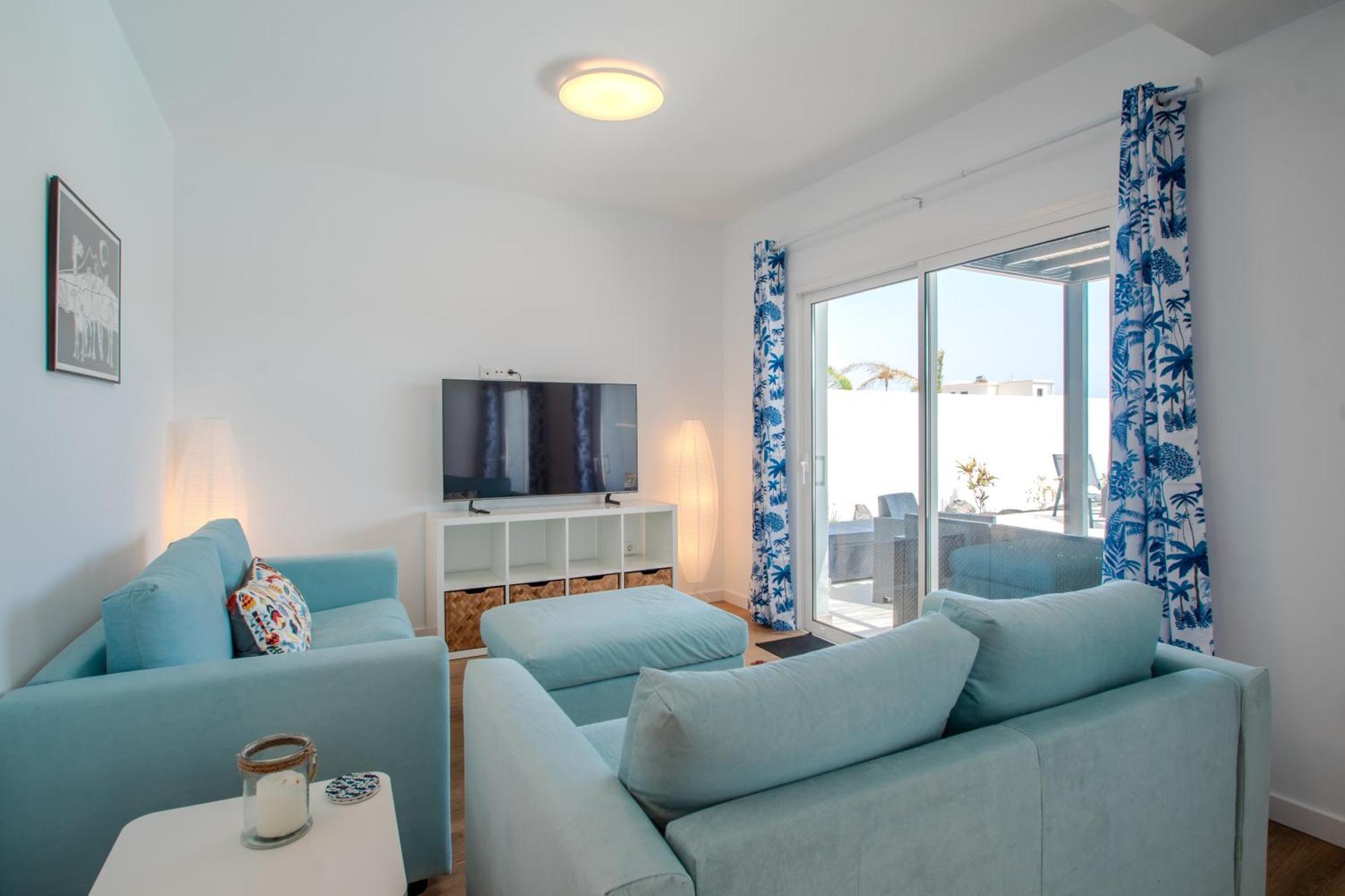 Serena Villa 38 - Heated Pool, Sea Views, Ac, High Speed Internet Playa Blanca  Extérieur photo